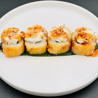 159. Fried uramaki mandorle