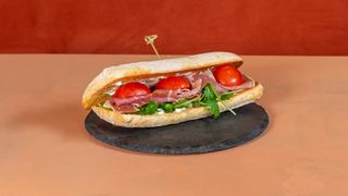 Panino crudo & stracciatella
