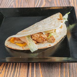 Chicken tacos single