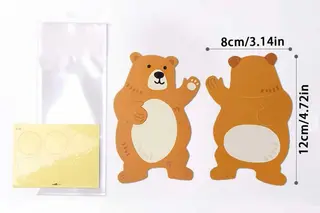 Saco presente com Urso