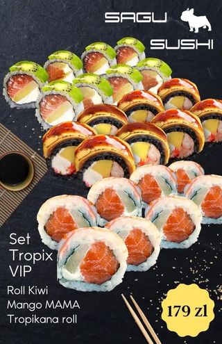 Set Tropix VIP delivery