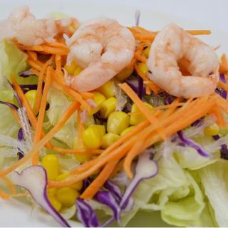 Ensalada de gambas