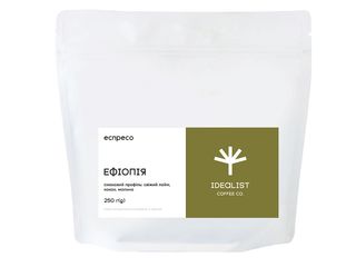 Кава в зернах Ефіопія (еспресо) (250g)