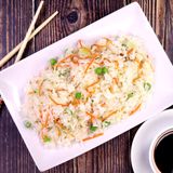 188. Пържен ориз със зеленчуци (850г)