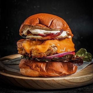 Hamburguesa Moica De Pollo