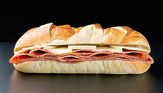 Panino con schiacciata