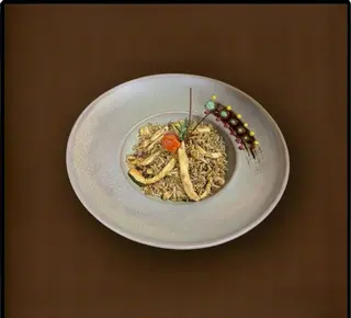 Plat Riz Sauté Au Poulet