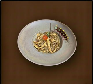 Plat Riz Sauté Au Poulet