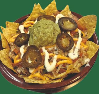 Nachos de pollo (1 ración)