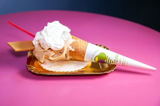 Cono con panna