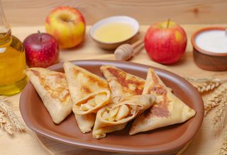 Млинцi з яблуками (1кг), заморожений напівфабрикат