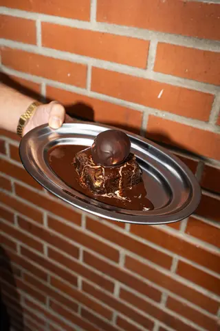 Brownie De Chocolate Casero