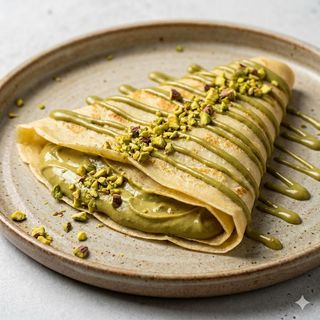 Crepes pistacchio