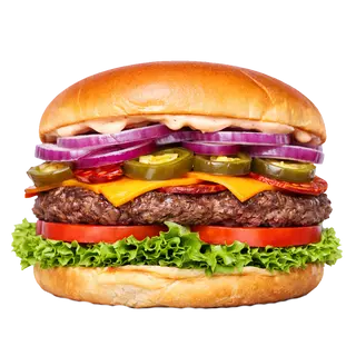 Burger Ostry Kieł