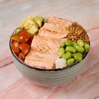 Donburi salmon