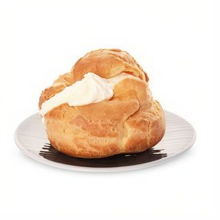 Profiterol blanco (3 bolas)