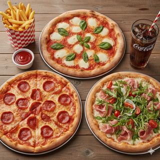 Menu Pizza + Bibita e Patatine