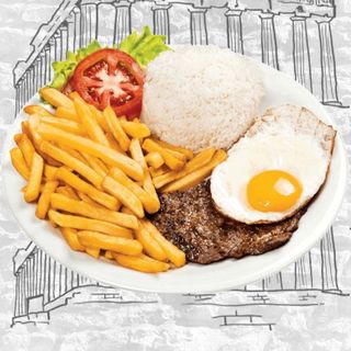 Bitoque de Vazia + Bebida