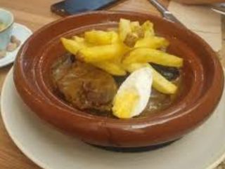 Tajín de carne de ternera