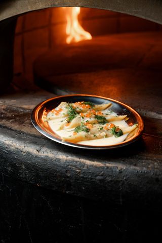 Ravioli de camarão (3x)