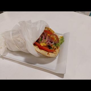 souvlaki pita Ternera 