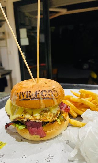 Triple Country Burger