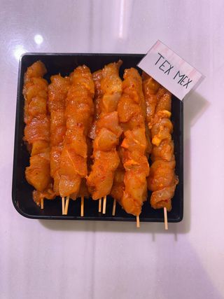 Pinchos de pollo certificado TEX MEX (500 g)