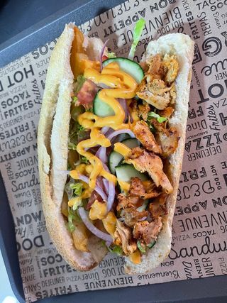 Sandwich Shawarma Poulet