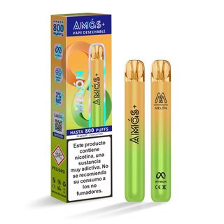 AMas+ vape desechable sabor melon