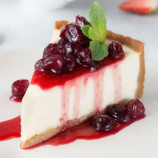 Tarta De Queso Con Arándanos