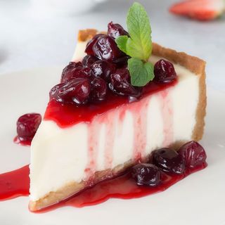 Tarta De Queso Con Arándanos