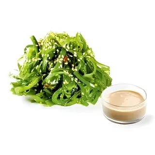 Hiyashi Wakame cu sos de nuci