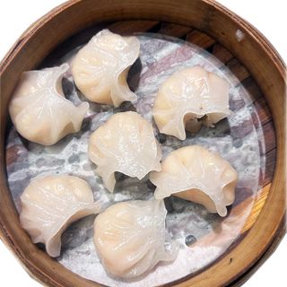 Ravioli di gamberi cristallo al vapore 4 pz.