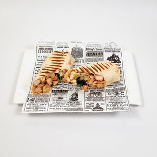 Dimljeni sir s povrćem tortilja