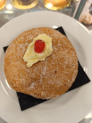 Craffen alla crema con candito