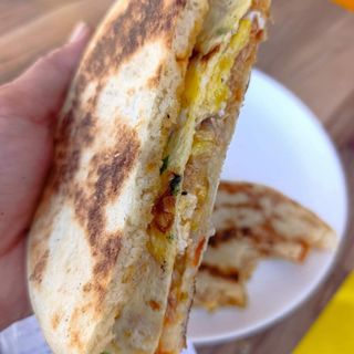 Chappati Omelette & Granite