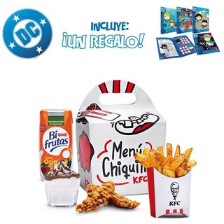 Menú Infantil Tiras