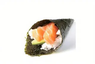44. Temaki salmone e avocado