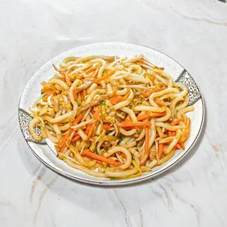 Makaron udon z wołowiną