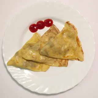 Млинці з шинкою та овочами (140г)