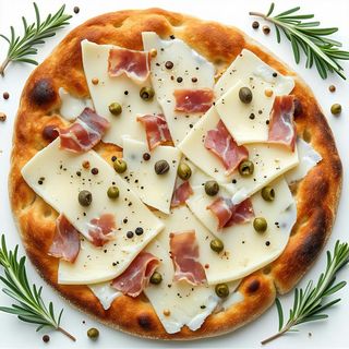 Pizza tonda Romana