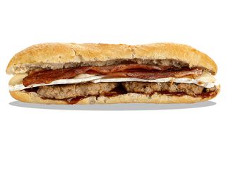 Jurgën Klopp (Carne picada, Queso Brie, Salsa Barbacoa)