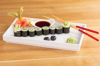 Mini rolki Z avocado	