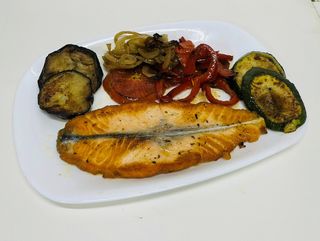 Salmón plancha 