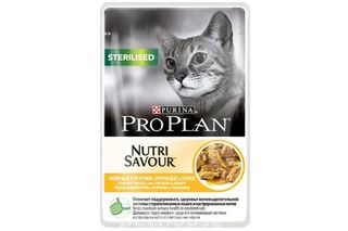 Purina Pro Plan Sterilised - вологий корм для стерилізованих котів з куркою, 85 г