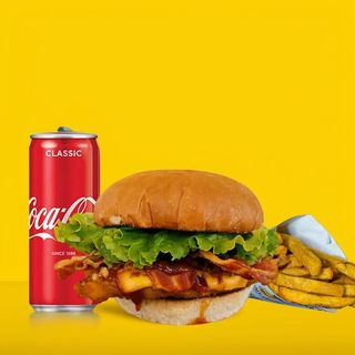 Menù Crunchy BBQ Chicken