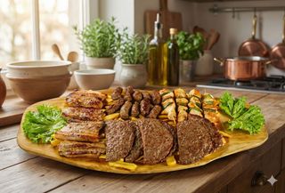 Mesna plata za 2 osobe 0,500 kg