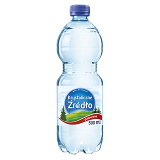 Woda Gazowana Krystaliczne Źródło 0,5l