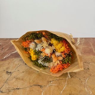 Ramo Flor Preservada (naranja)