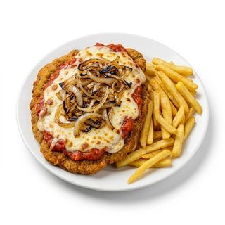 Milanesa Fugazzeta
